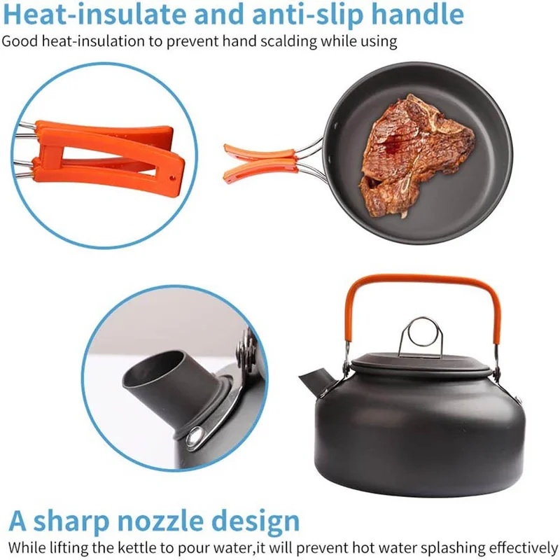 Zestaw do gotowania na kemping – Camping Cooking Hardware recenzja i cena