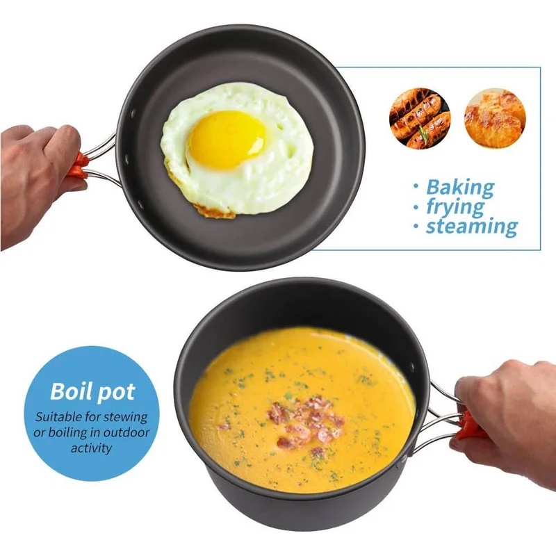 Zestaw do gotowania na kemping – Camping Cooking Hardware recenzja i cena