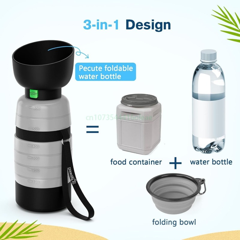 Butelka na wodę dla psa 650 ml – Camping Cooking Bowl recenzja i cena